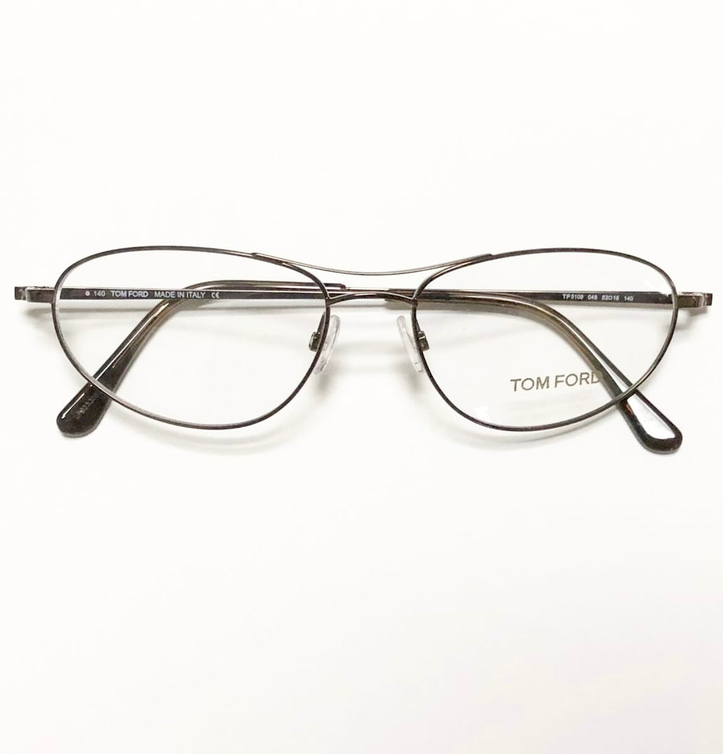 TOM FORD TF5109 048 Unisex Eyeglasses Double Bridge Frame almost NEW Authentic