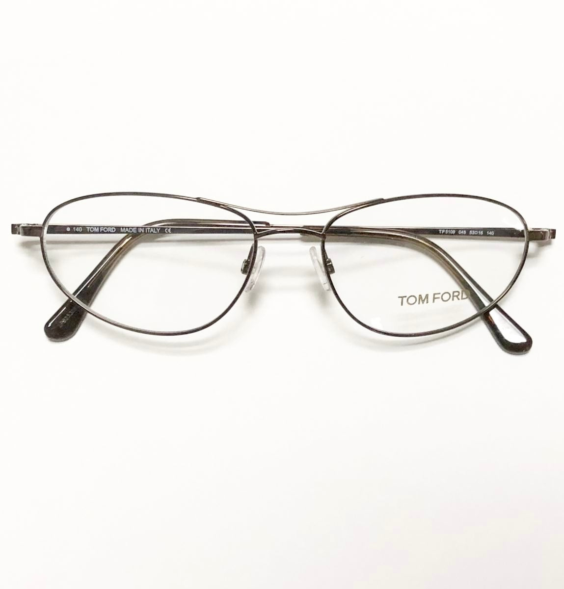 TOM FORD TF5109 048 Unisex Eyeglasses Double Bridge Frame almost NEW Authentic