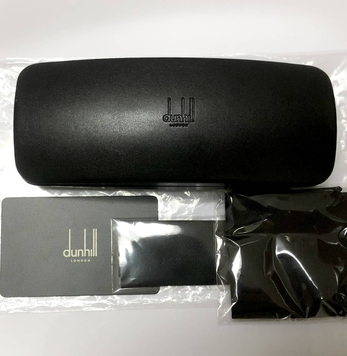 dunhill VDH157 Men's Eyeglasses Frame in Black/gold - Authentic New
