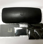 dunhill VDH157 Men's Eyeglasses Frame in Black/silver - Authentic New