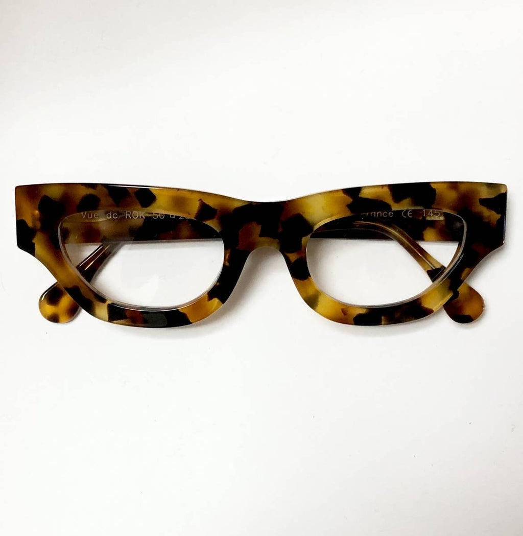VUE DC ROK Women's Eyeglasses Frame in Tortoise  - Authentic New