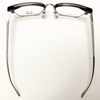 dunhill VDH157 Men's Eyeglasses Frame in Black/silver - Authentic New