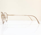 Look Occhiali 10810 M5 Crown Panto Eyeglasses Frames in Gold Pink - Authentic New