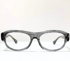 VUE DC JET Unisex Eyeglasses Frame in Black/Clear  - Authentic New