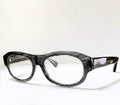 VUE DC JET Unisex Eyeglasses Frame in Black/Clear  - Authentic New