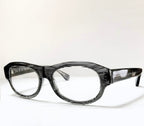 VUE DC JET Unisex Eyeglasses Frame in Black/Clear  - Authentic New