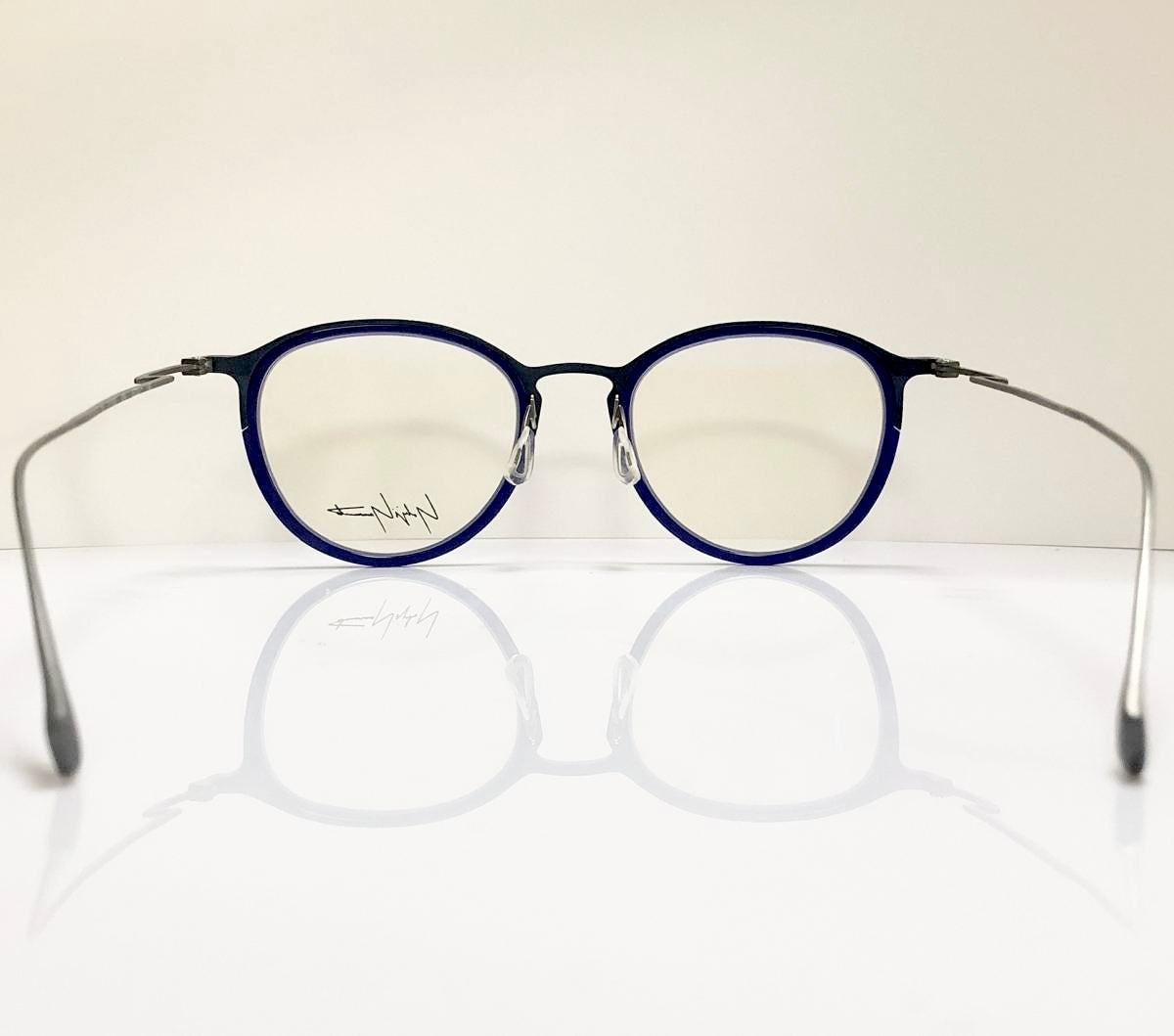 Yohji Yamamoto YY1042 606 Eyeglasses Frame in Blue- Authentic New