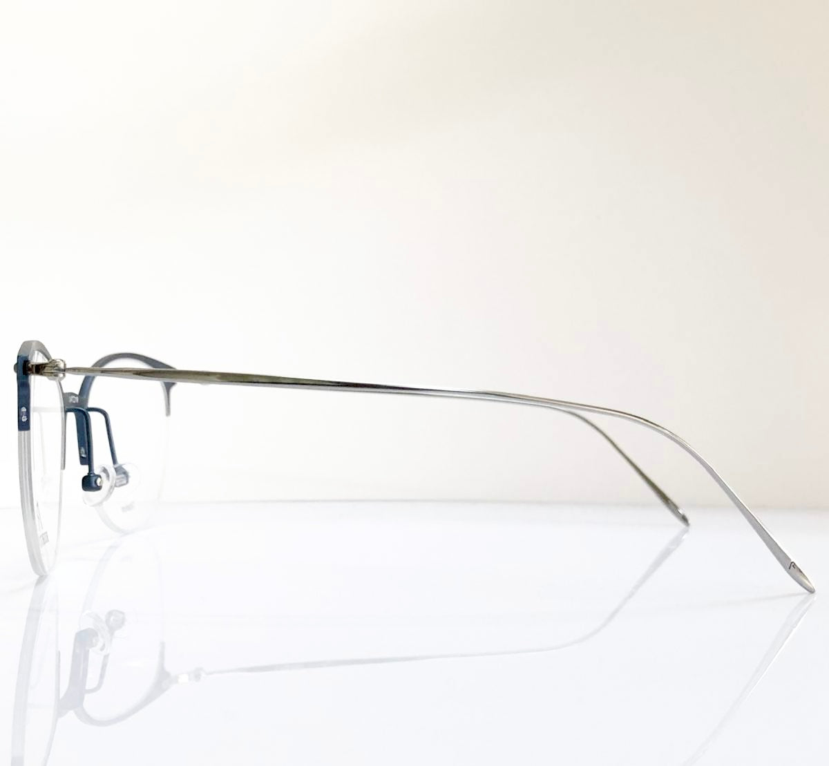 RODENSTOCK R7085 D Unisex Eyeglasses Frames in Dark Blue/Silver - Authentic New