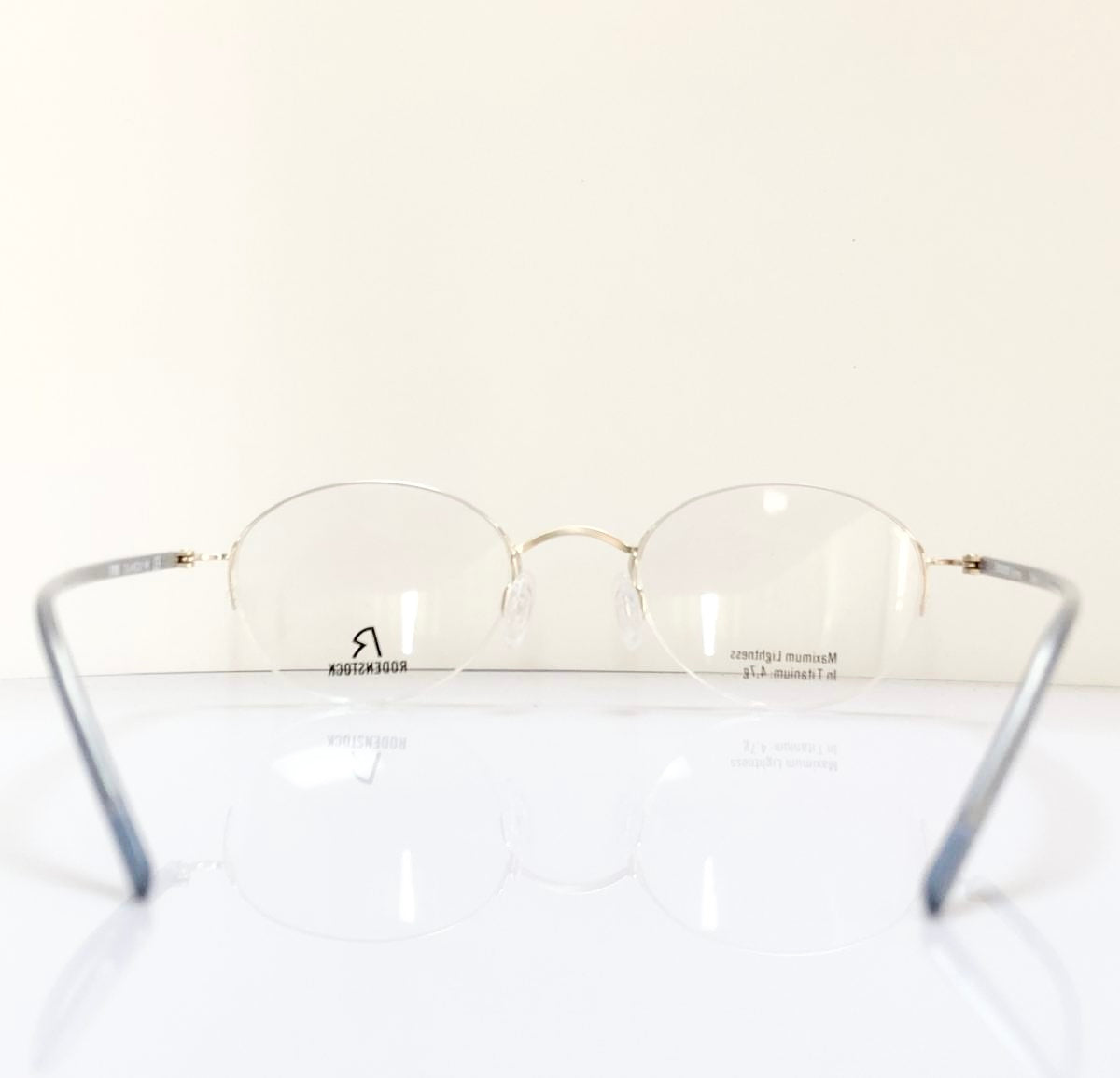 RODENSTOCK R7052 D Eyeglasses Frames in Gold/Grey - Authentic New
