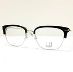 dunhill VDH157 Men's Eyeglasses Frame in Black/silver - Authentic New