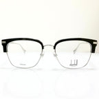 dunhill VDH157 Men's Eyeglasses Frame in Black/silver - Authentic New