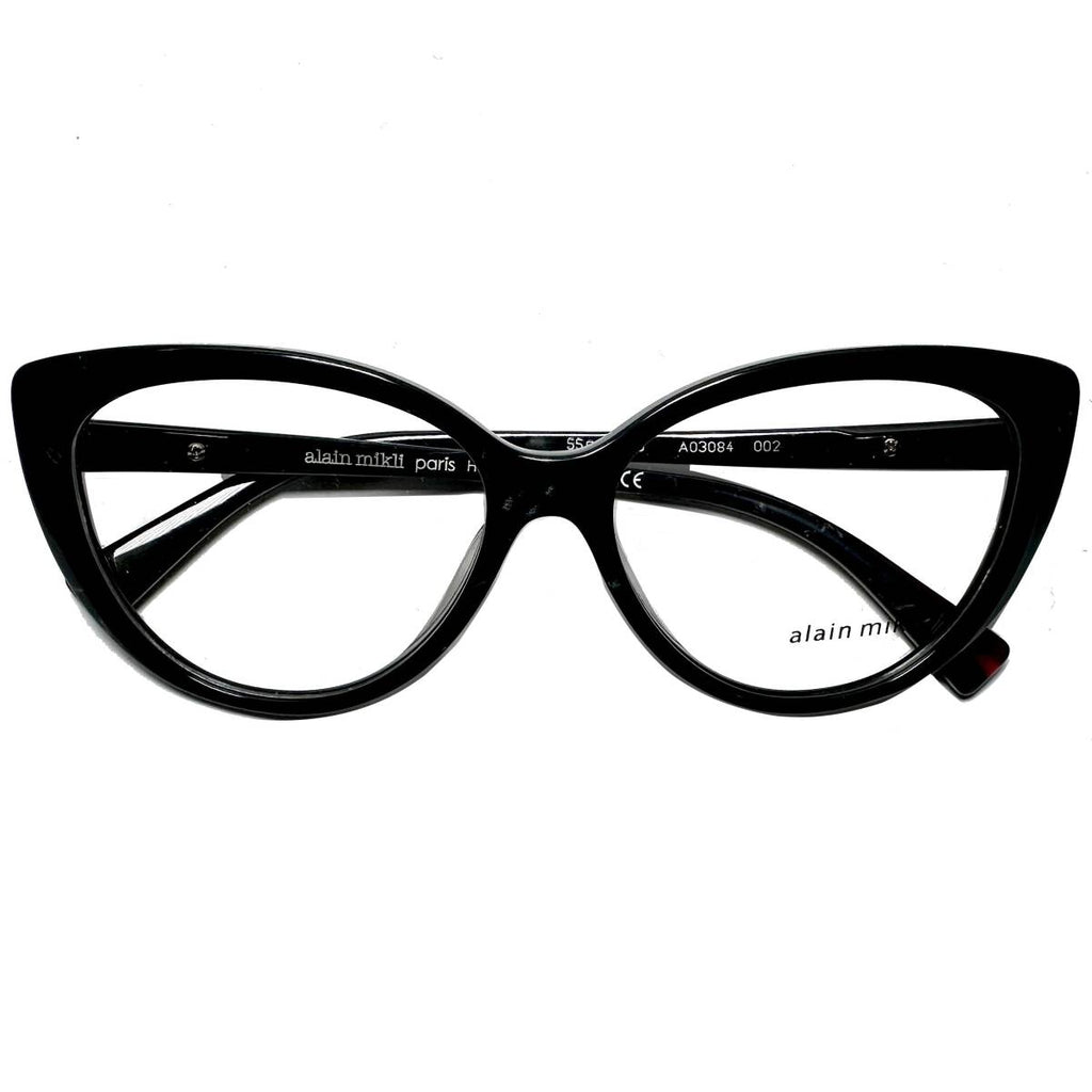 Alain Mikli A03084 002 Cat-eye Women Eyeglasses NEW Authentic with case