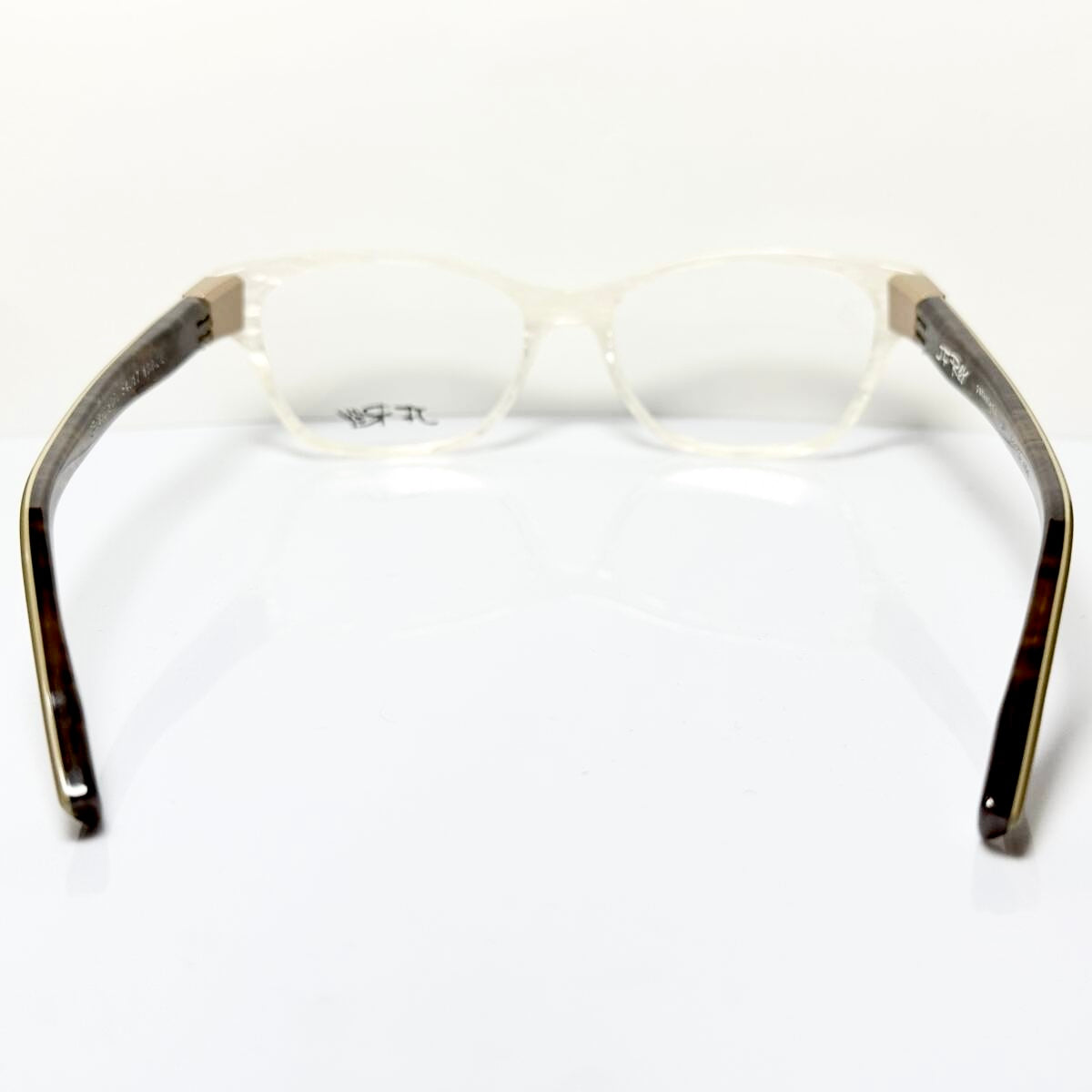 JF Rey JF1310 1055 Eyeglasses Frames in White/Brown - Authentic New