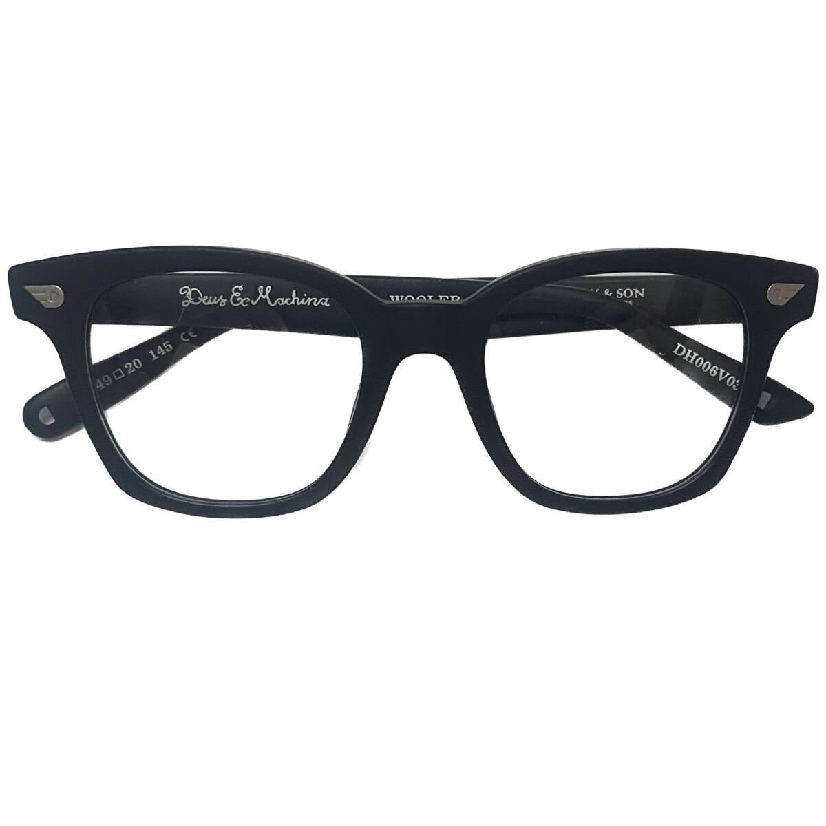 Deus Ex Machina DH006V03 Men's Eyeglasses Frames in Matt Black - Authentic New
