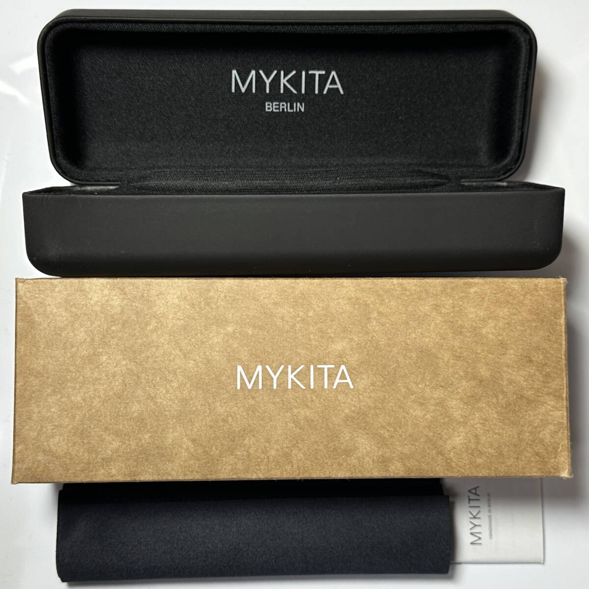 Mykita DECADES BUENO Unisex Sunglasses Frame in Silver/Black - Authentic New