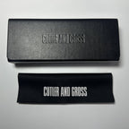 CUTLER AND GROSS 1242 Eyeglasses Frames in Black - New Authentic
