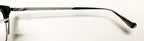 dunhill VDH157 Men's Eyeglasses Frame in Black/silver - Authentic New