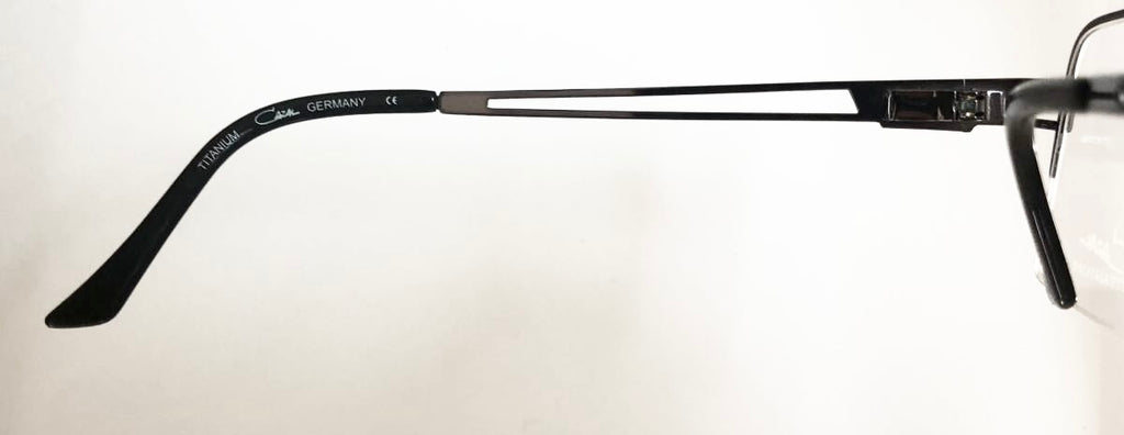 CAZAL 7032 003 Eyeglasses Frames in Black / Antique Silver - New Authentic