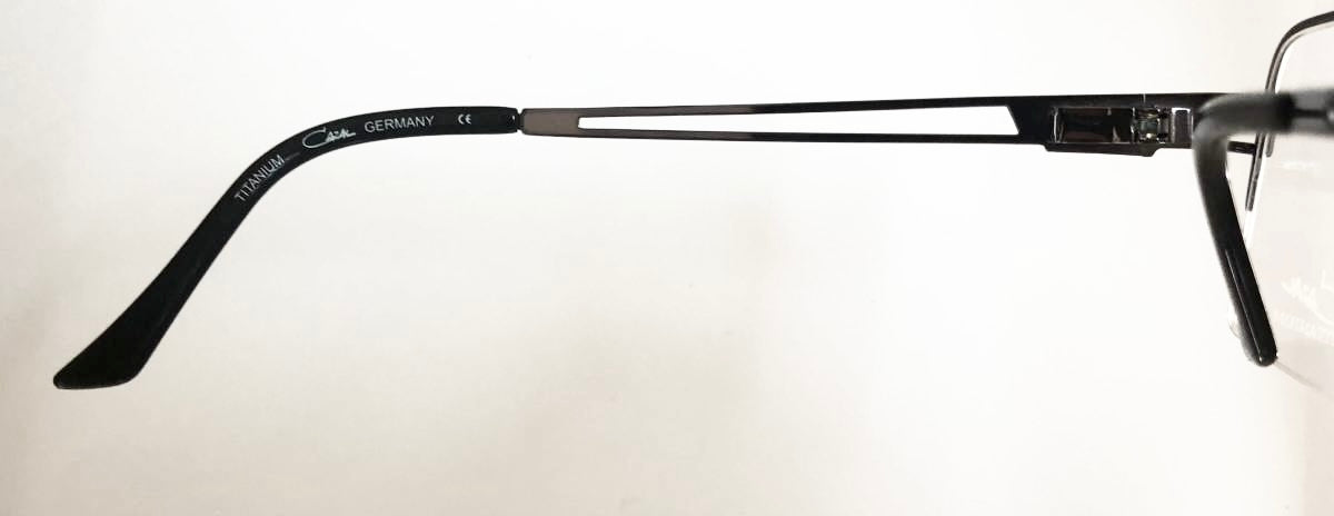 CAZAL 7032 003 Eyeglasses Frames in Black / Antique Silver - New Authentic