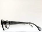 VUE DC JET Unisex Eyeglasses Frame in Black/Clear  - Authentic New