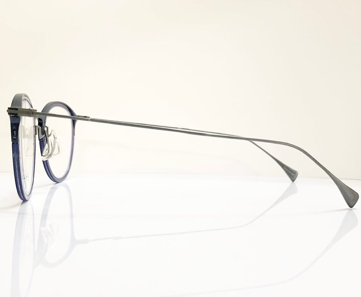 Yohji Yamamoto YY1042 606 Eyeglasses Frame in Blue- Authentic New