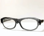 VUE DC JET Unisex Eyeglasses Frame in Black/Clear  - Authentic New